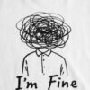 Футболка I`m Fine