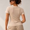 Футболка Butterfly beige