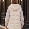 Жилет Easy Vest Ivory з в'язаним капюшоном
